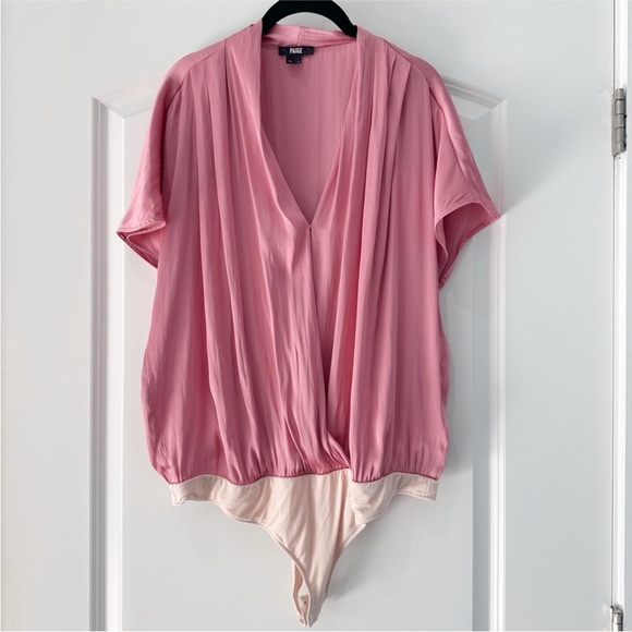 Paige Dijon Bodysuit Lipstick Pink XL - Picture 4 of 9